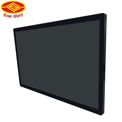 หน้าจอสัมผัสแบบ ตัวเก็บประจุ กันน้ำขนาด 55 นิ้ว Multi Touch Points Wall Mount