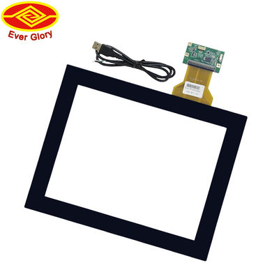 La porta USB a 12,1 pollici industriale su misura HMI del pannello di tocco ha proiettato capacitivo