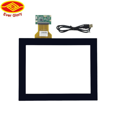 La porta USB a 12,1 pollici industriale su misura HMI del pannello di tocco ha proiettato capacitivo
