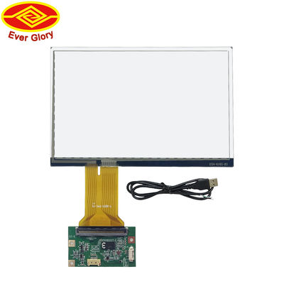 7 χωρητική TFT LCD οθόνη επιτροπής αφής ίντσας για το μόνιμο διανομέα εισιτηρίων πατωμάτων