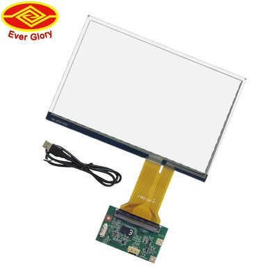 7 χωρητική TFT LCD οθόνη επιτροπής αφής ίντσας για το μόνιμο διανομέα εισιτηρίων πατωμάτων