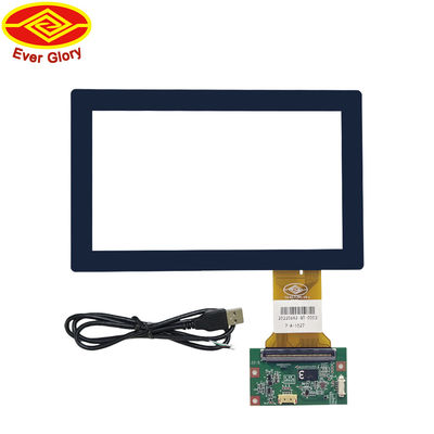 17 Inch LCD Touch Screen PCAP Tempered Glass Sensor With USB Port