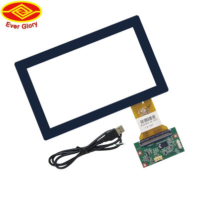 17 Inch LCD Touch Screen PCAP Tempered Glass Sensor With USB Port
