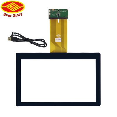 Panneau d'affichage capacitif d'écran tactile de 17,3 pouces avec l'interface d'USB RS232 I2C 10 points