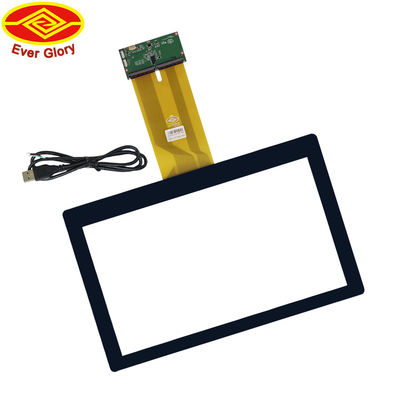 Panneau d'affichage capacitif d'écran tactile de 17,3 pouces avec l'interface d'USB RS232 I2C 10 points
