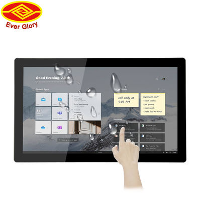 Moniteur industriel 1080p d'écran tactile de 21,5 pouces avec USB RS232