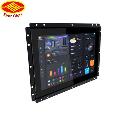 Resistente UV industrial do quadro aberto do monitor IP65 do tela táctil de 15 polegadas