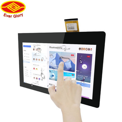 12.5 Inch 1920x1080 Fhd Hmi Touch Screen 262k 6 Bit Color