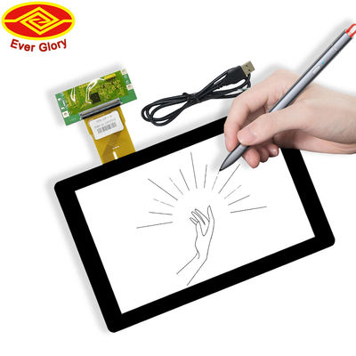 IK07 Impact Resistance 10.1 Inch Capacitive Touch Panel For Improved Productivity