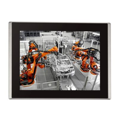 17 inch Touch Monitor Capacitive Touch Screen 10 Points 6H Surface Hardness Built In Speakers