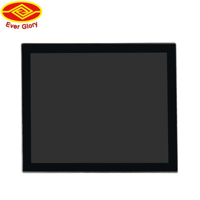 17 inch Touch Monitor Capacitive Touch Screen 10 Points 6H Surface Hardness Built In Speakers