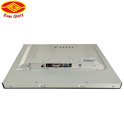 17 inch Touch Monitor Capacitive Touch Screen 10 Points 6H Surface Hardness Built In Speakers