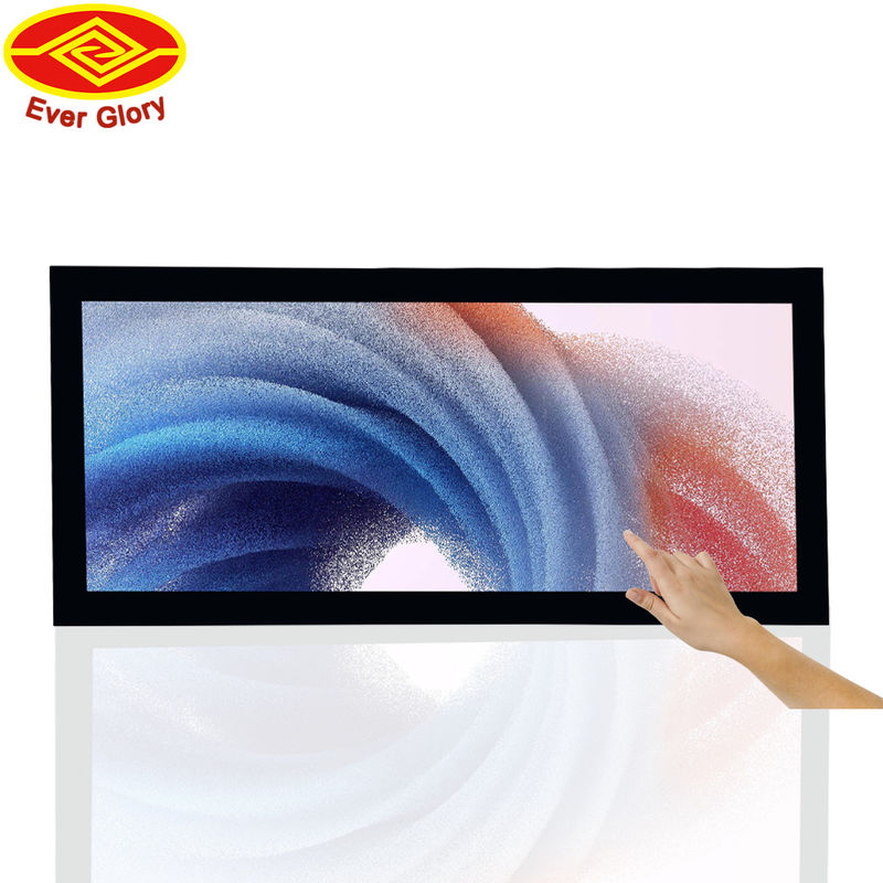 34 Inch Industrial Panel PC Touch Screen Anti Fingerprint 1920 X 1080 Pixel OEM