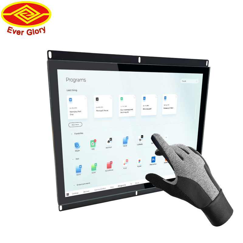 21,5 do écran sensível médico do monitor do quadro aberto da polegada brilho da impressão digital 250cd/M2 anti
