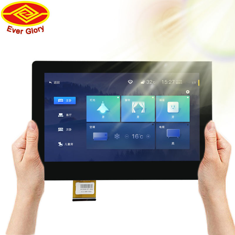 12.5 Inch 1920x1080 Fhd Hmi Touch Screen 262k 6 Bit Color