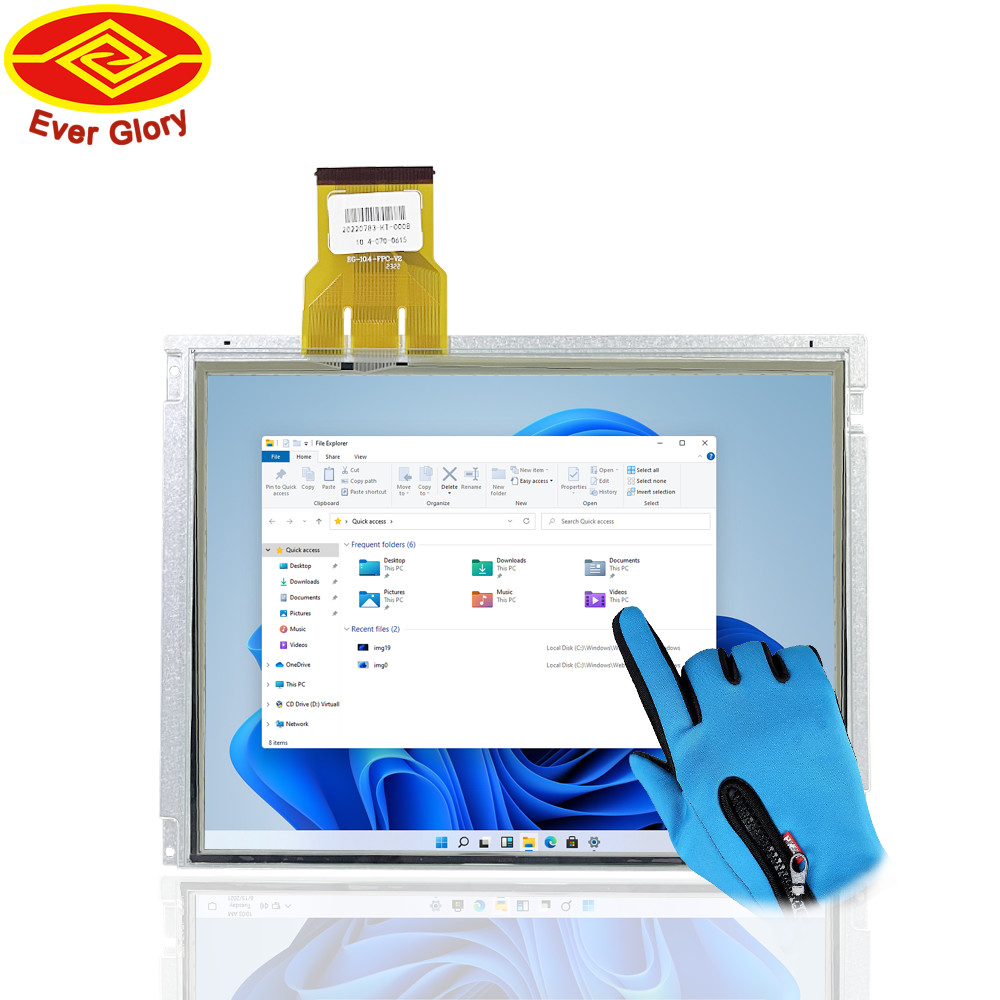 19 Inch LCD Touch Screen Panel Waterproof IK7 Strength Grade For ...